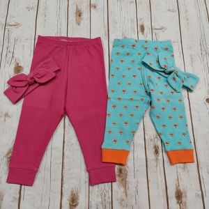 Baby Girl Leggings Set NWOT